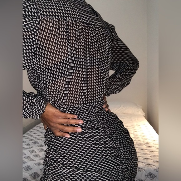 short long sleeve euro zara dress - Picture 4 of 7